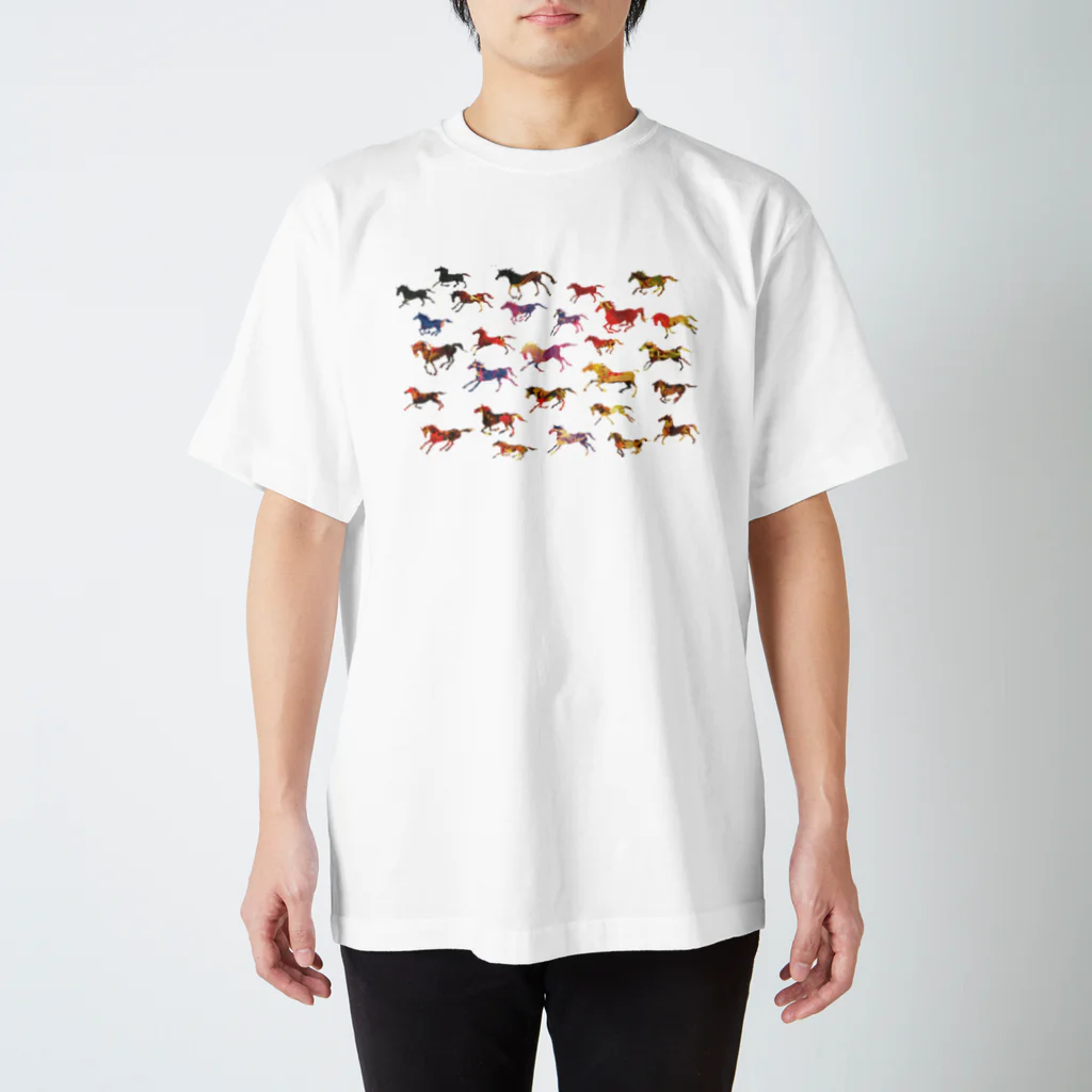 みのりのちっこい馬 Regular Fit T-Shirt