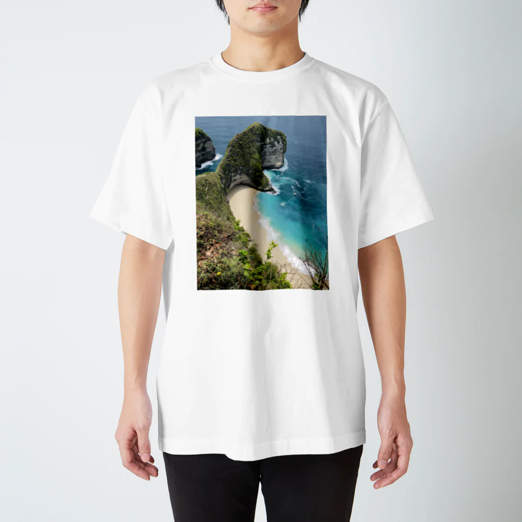 塩のKelingking Beach スタンダードTシャツ