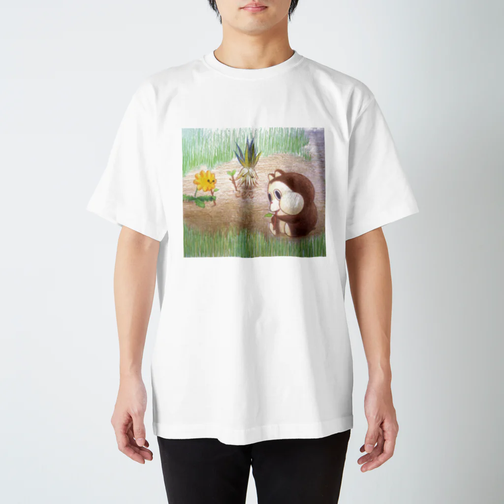 ひでみのもぐもぐグーさん -学び- スタンダードTシャツ