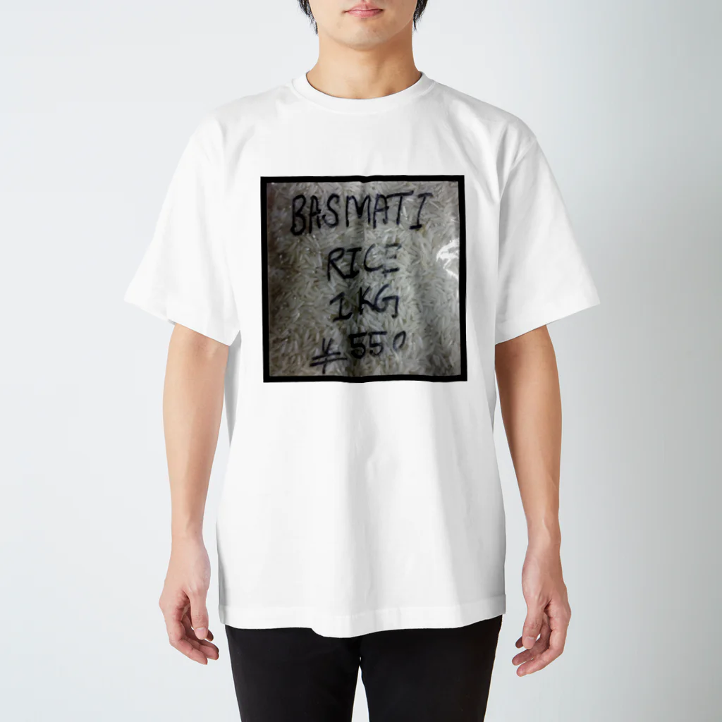 RECORD-hellのBASMATI RICE Regular Fit T-Shirt