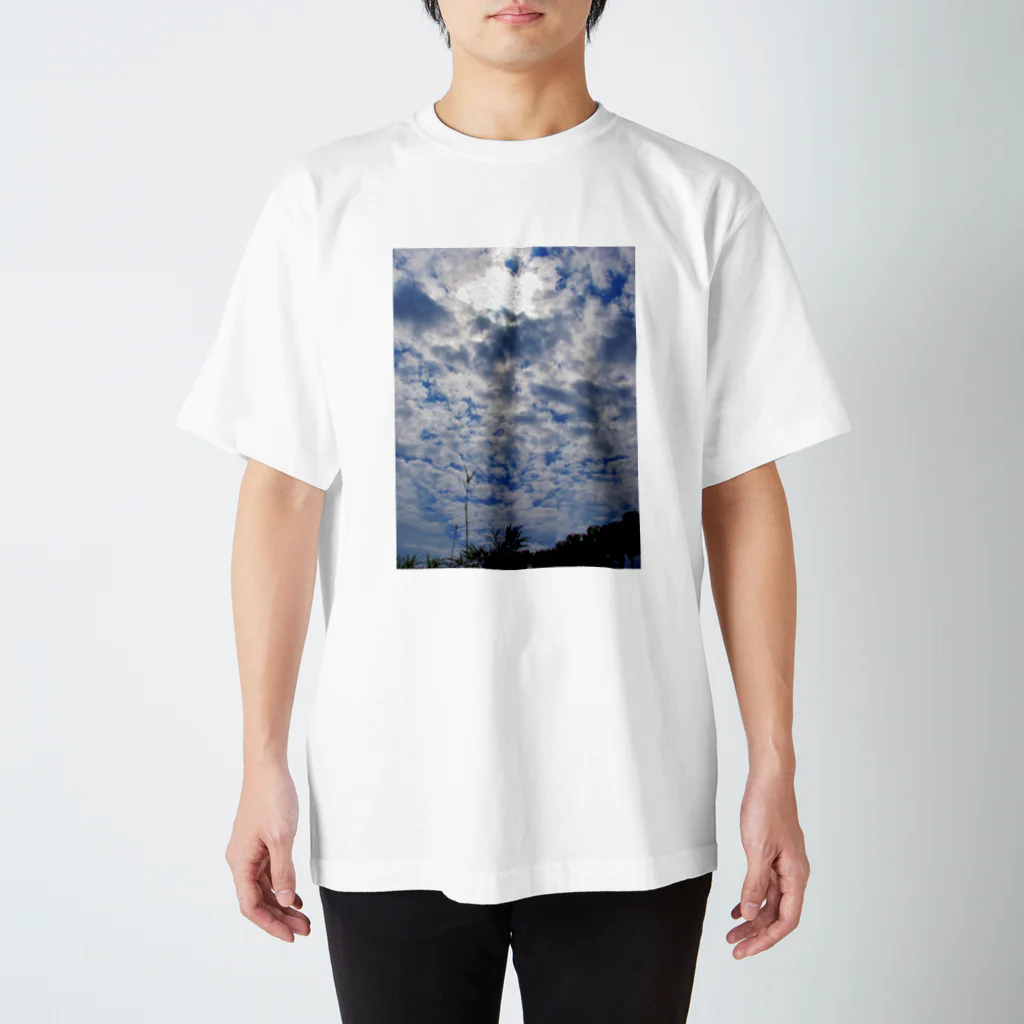 hiroki-naraの空と雲　DATA_P_124　sky　cloud スタンダードTシャツ