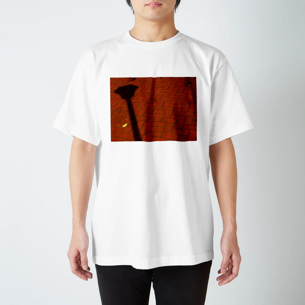 hiroki-naraの影と葉　DATA_P_125　shadow leaf スタンダードTシャツ