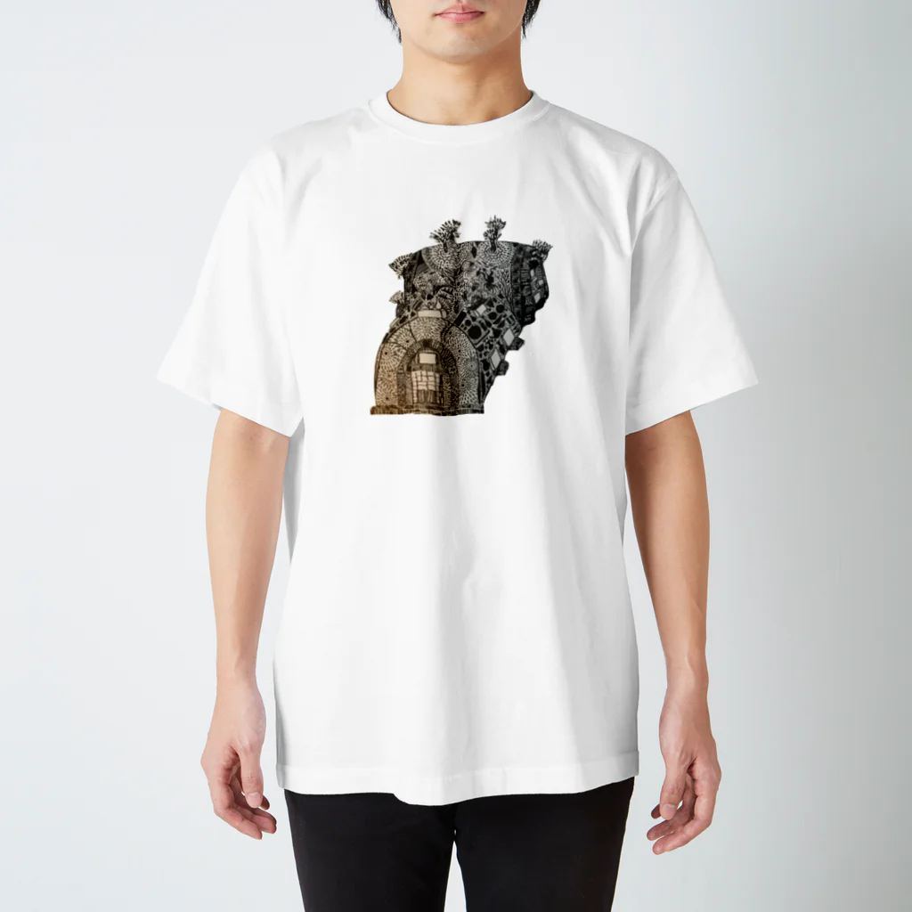 aya_watanabeの登窯絵図 Regular Fit T-Shirt