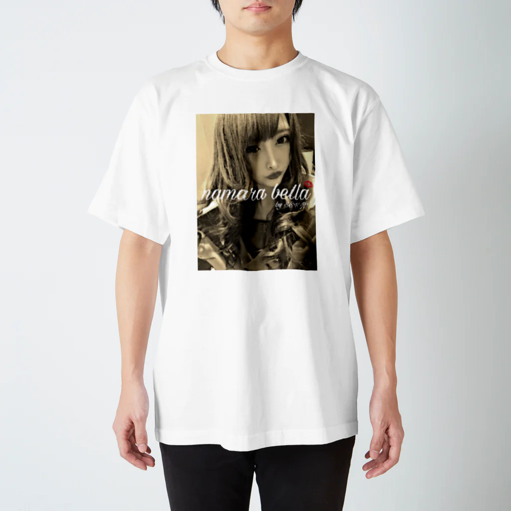 美女TJapan_SusukinoTshirtの@s1120m_h 美女T北海道 Regular Fit T-Shirt