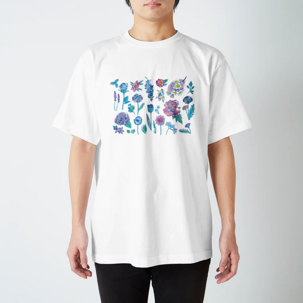 Coffret à bijouxの宇宙フラワーシリーズ Regular Fit T-Shirt