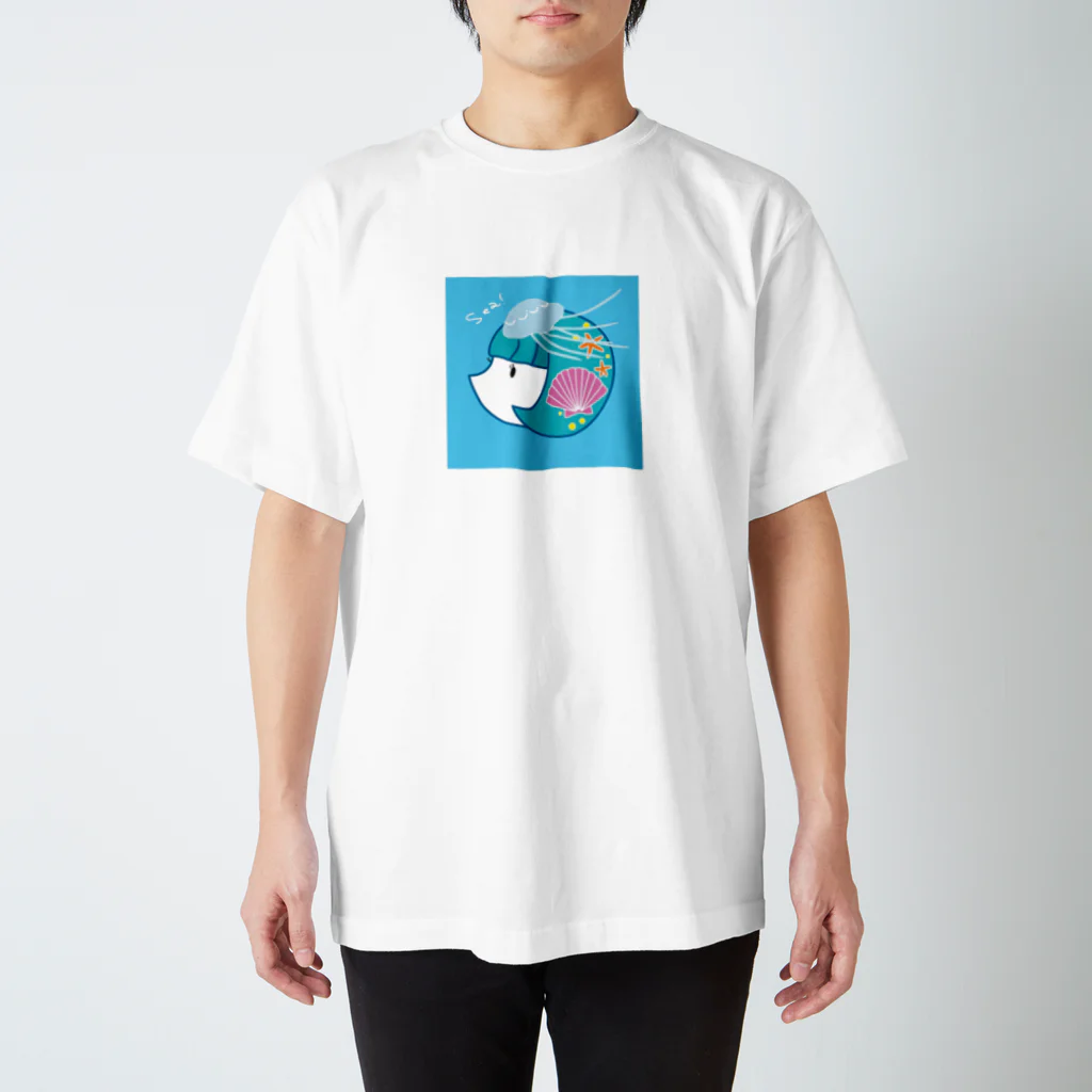 puchikoのSEA！ガール スタンダードTシャツ