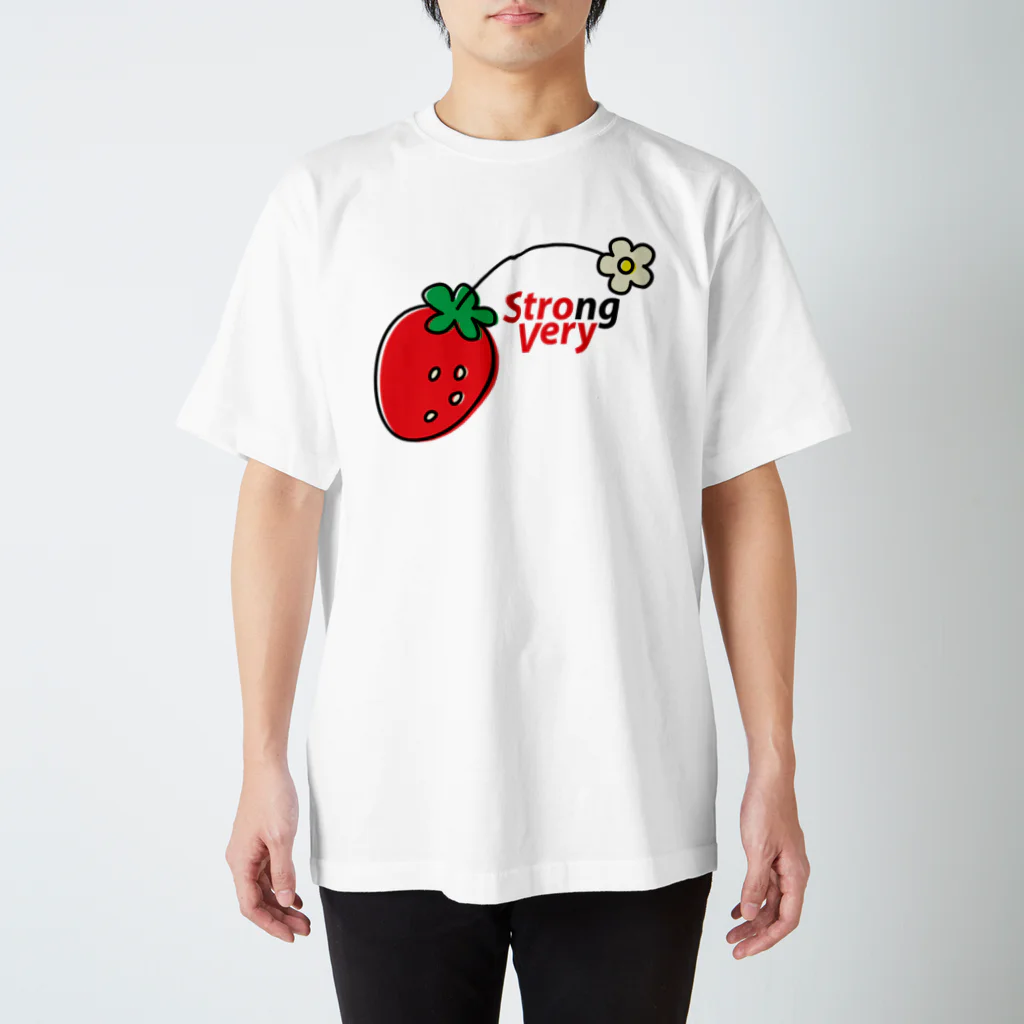 Don’t Punch Bear — Graphics —のストロ・ベリー Regular Fit T-Shirt