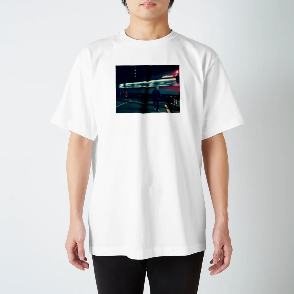 Shun1018の電車は走るよどこまでも スタンダードTシャツ