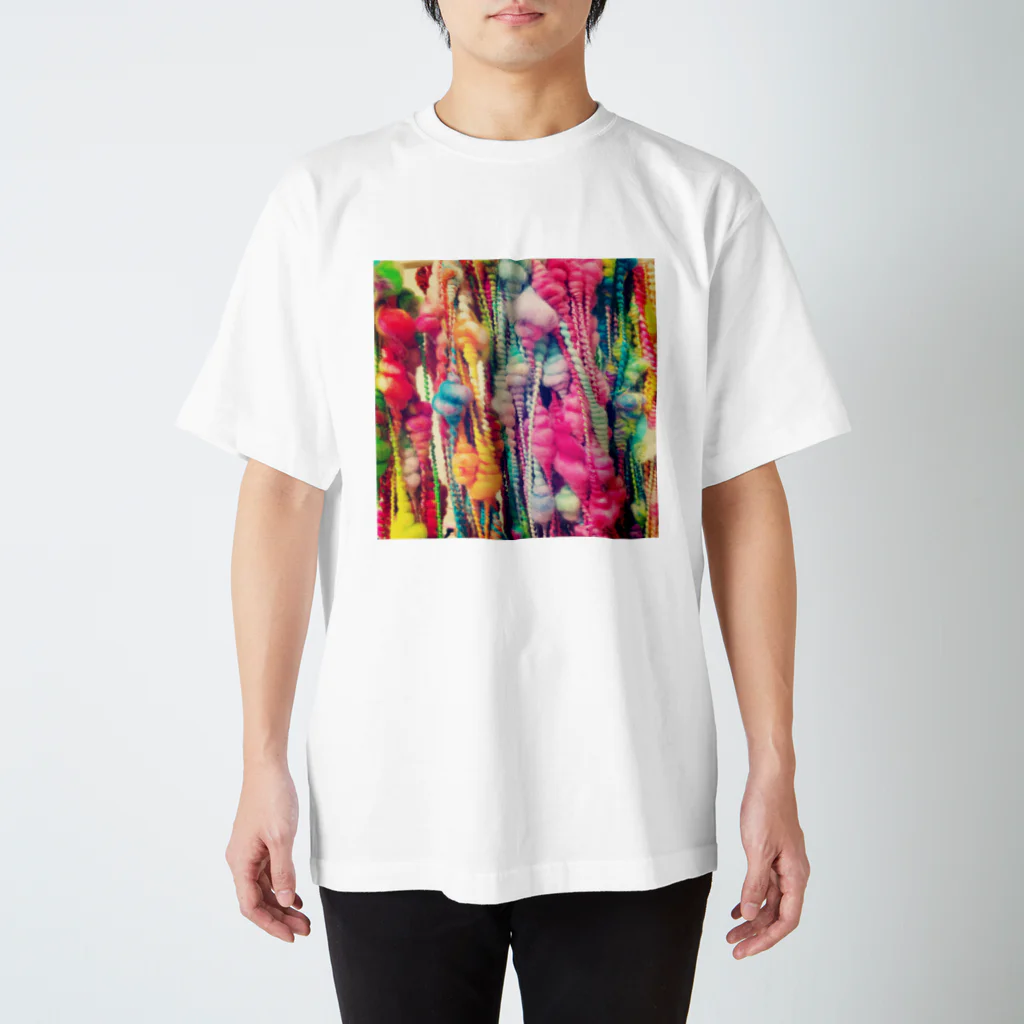 t-kukkaのアートヤーン スタンダードTシャツ