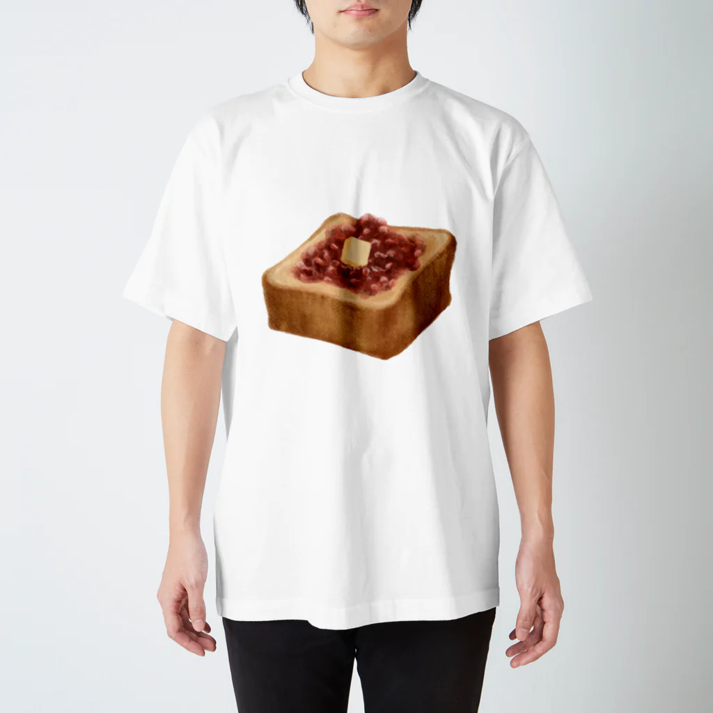 ゆるいお店の小倉バタートースト好きの人向け スタンダードTシャツ