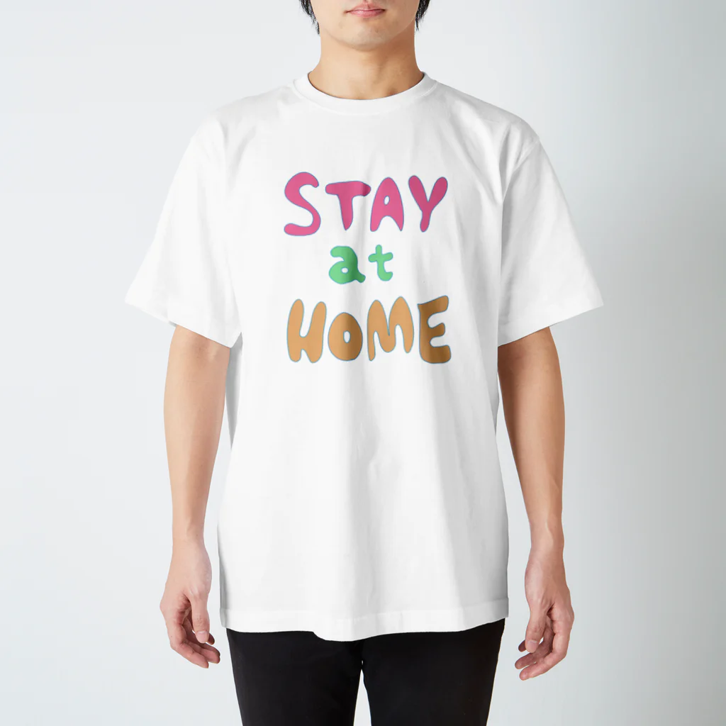 HAPPY MILK MARKETのSTAY at HOME スタンダードTシャツ