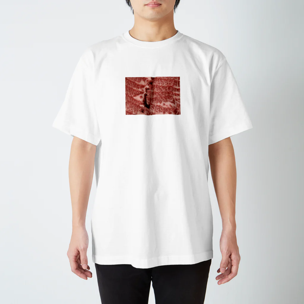 ろふの四角いお肉 Regular Fit T-Shirt