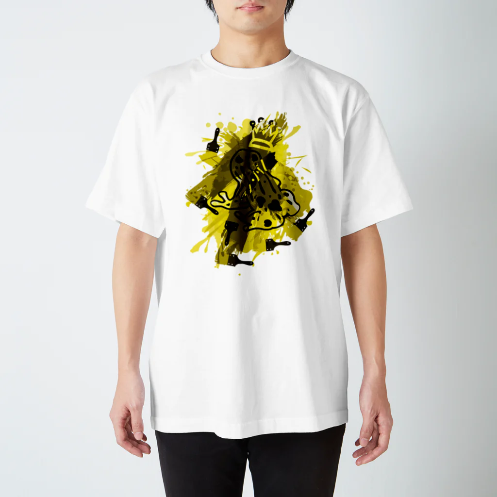 AURA_HYSTERICAのPoison_dart_frog スタンダードTシャツ