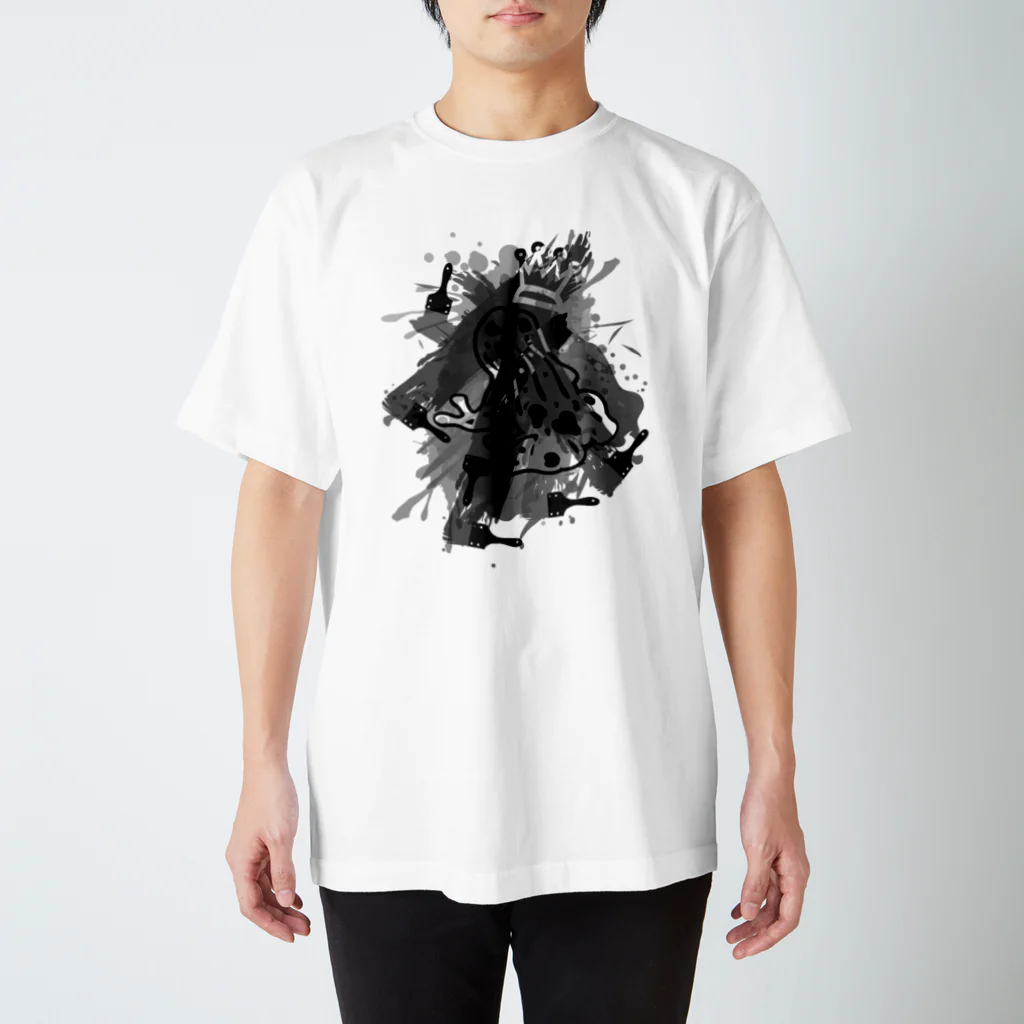 AURA_HYSTERICAのPoison_dart_frog Regular Fit T-Shirt