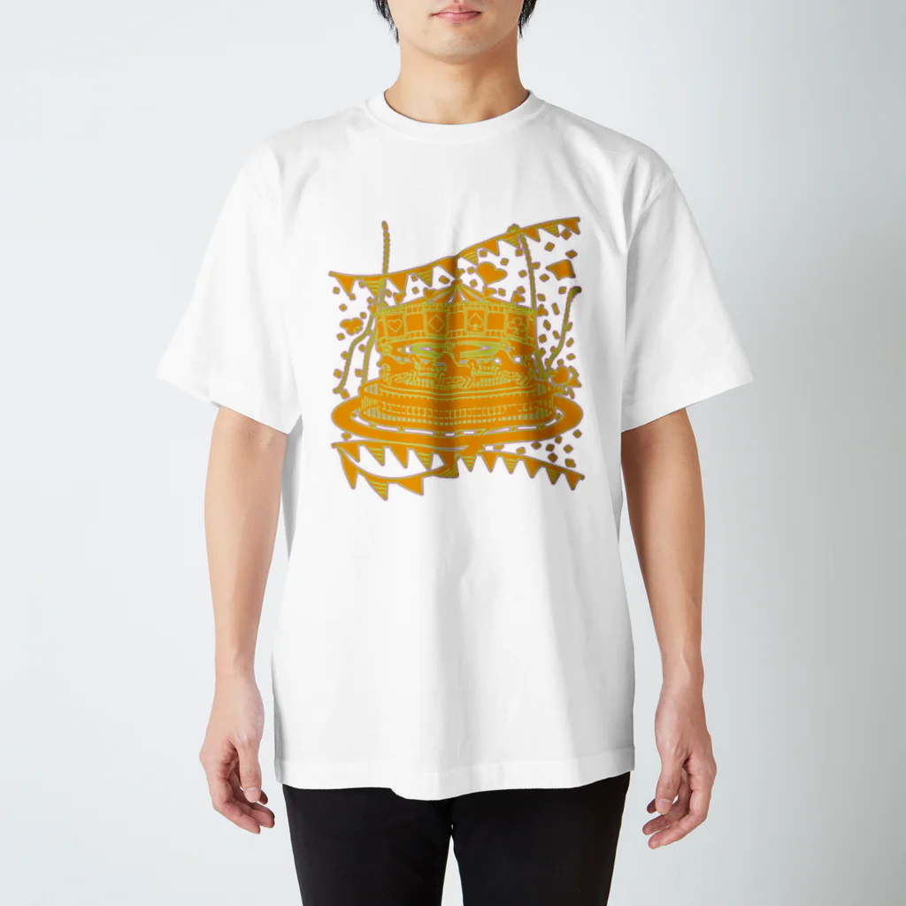 AURA_HYSTERICAのCarousel スタンダードTシャツ