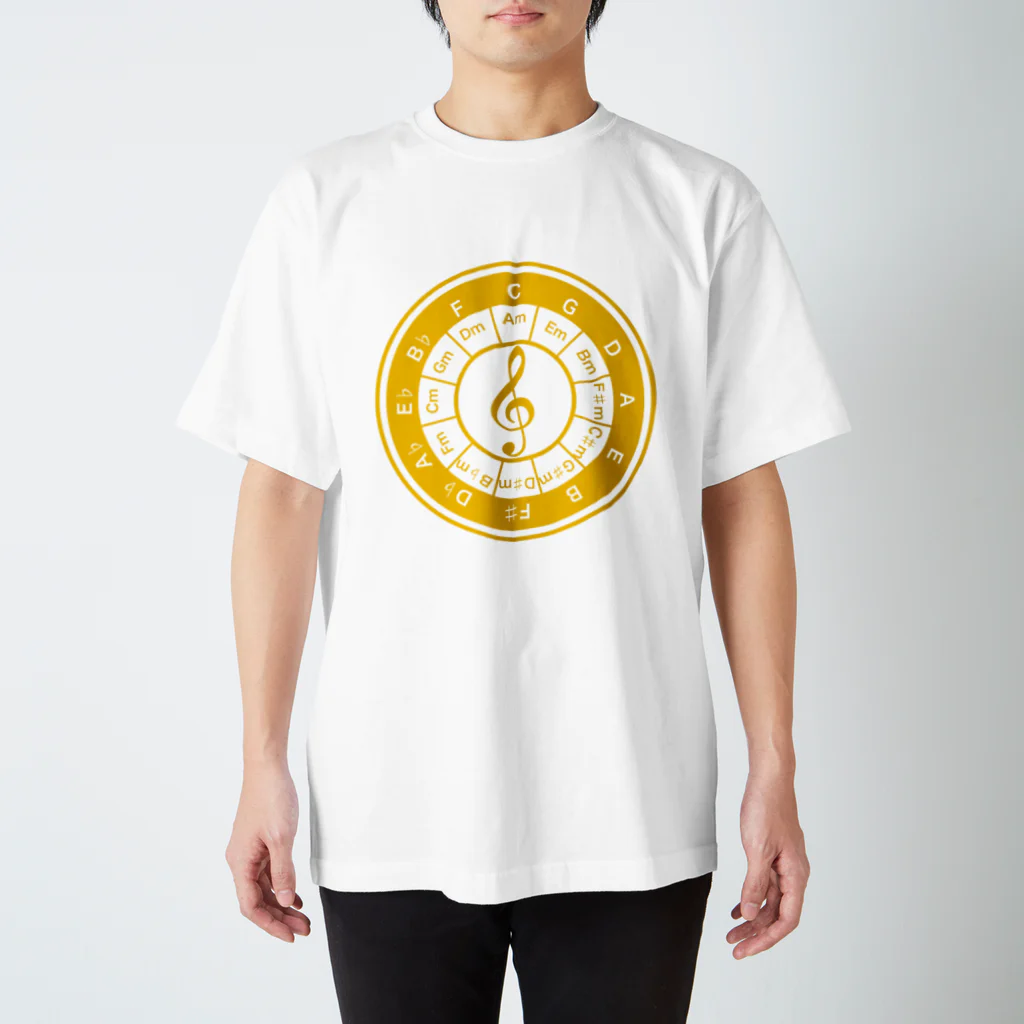 AURA_HYSTERICAのCircle_of_5th スタンダードTシャツ