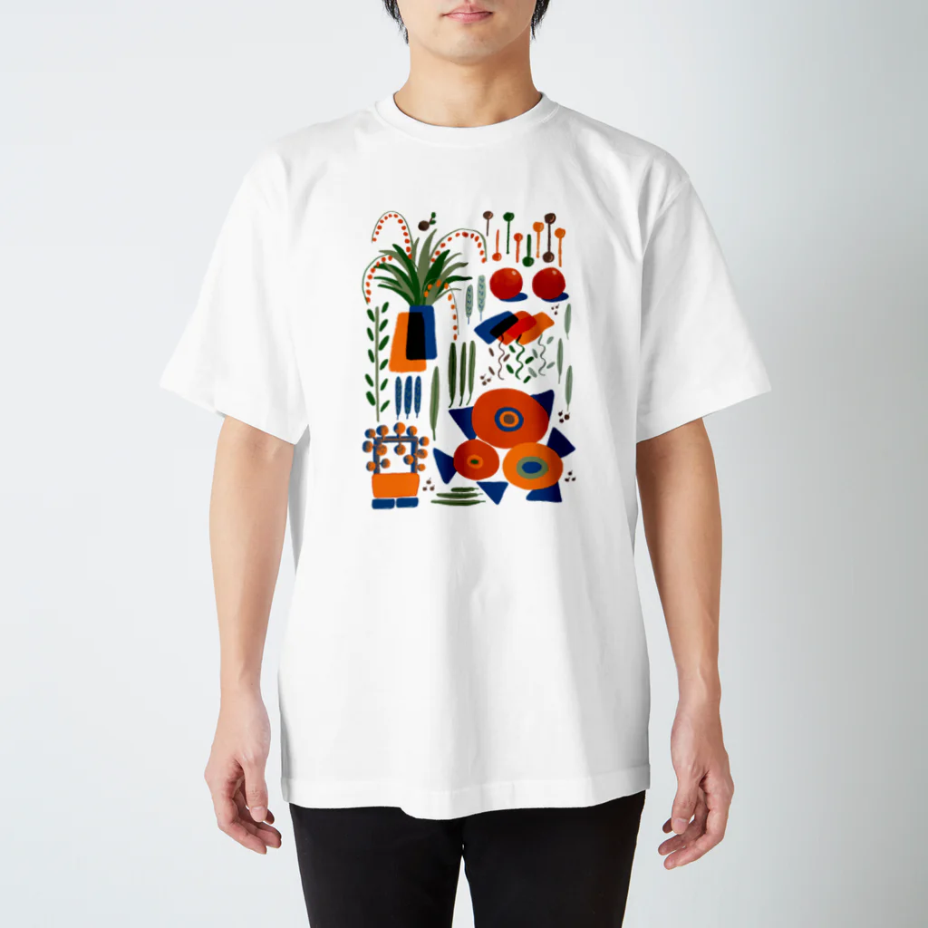 ヤングコーン市場の緩植物4 tシャツ Regular Fit T-Shirt