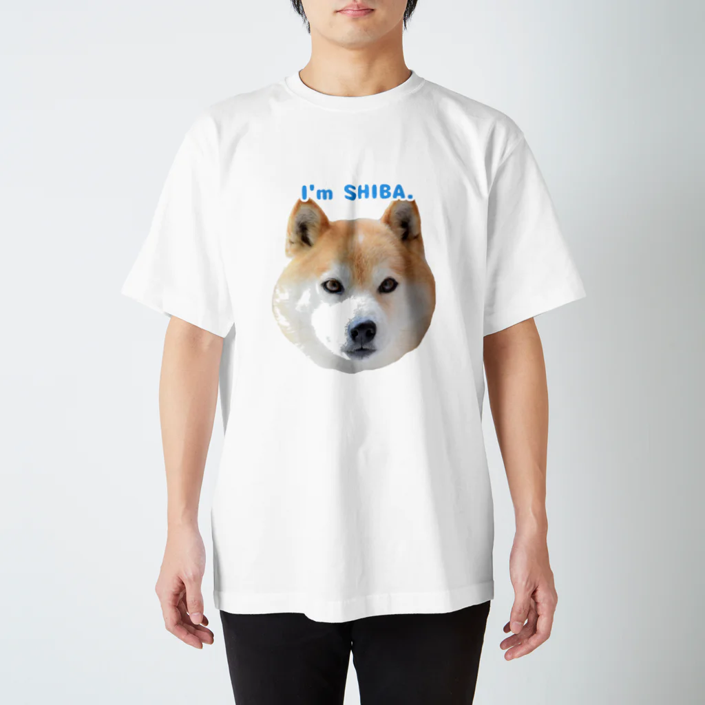 ゆきしばらいのI'm SHIBA. Regular Fit T-Shirt