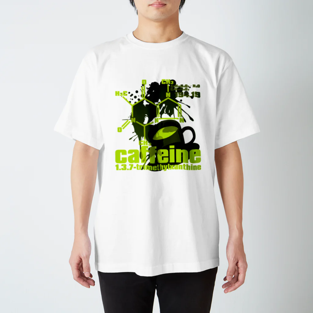 AURA_HYSTERICAのCaffeine スタンダードTシャツ