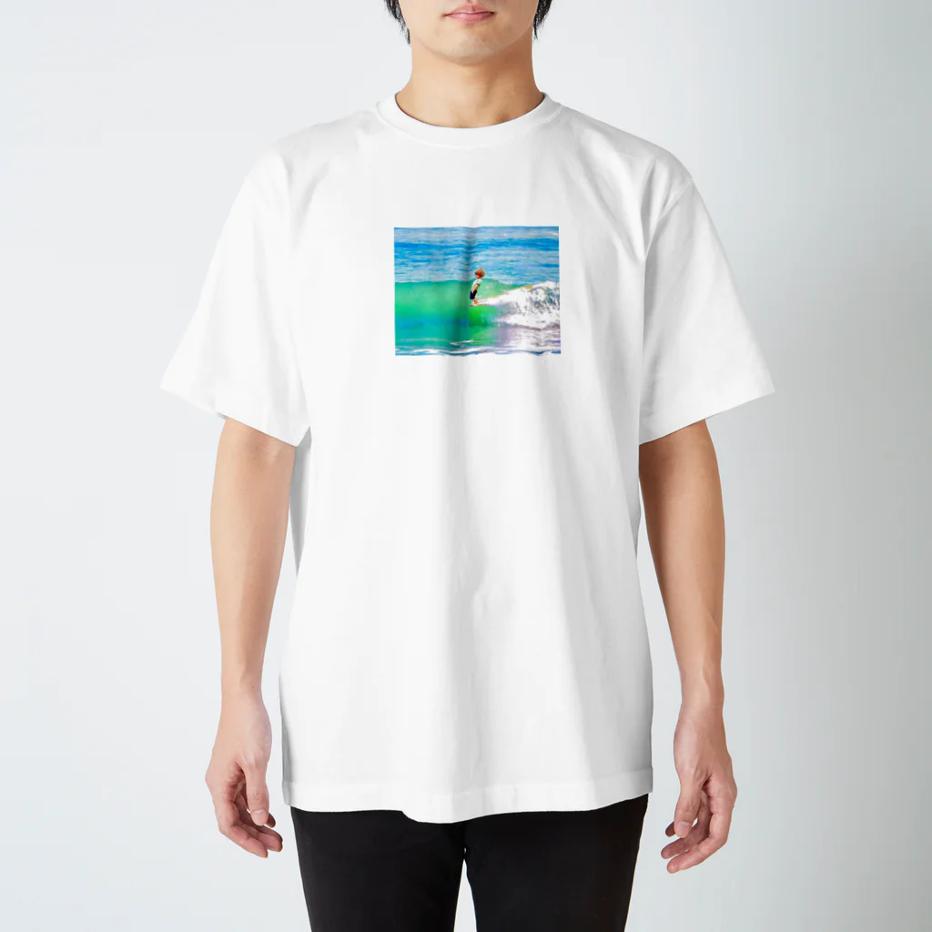 hidepx☻のkid surf   スタンダードTシャツ