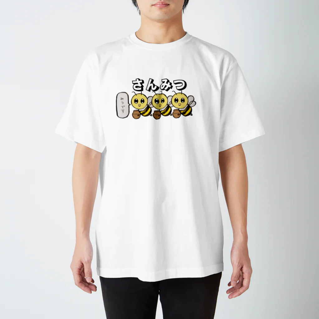 krのさんみつなミツバチ Regular Fit T-Shirt