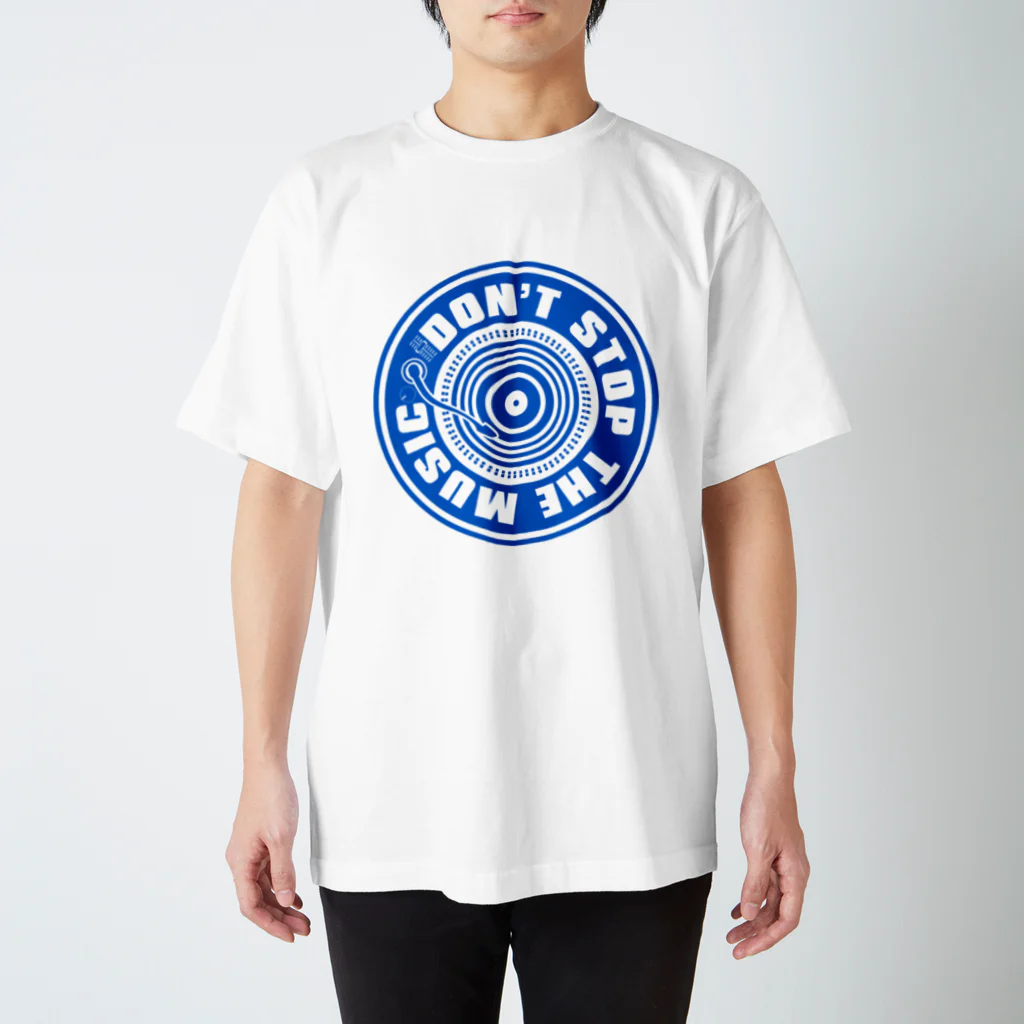 AURA_HYSTERICAのDON'T STOP THE MUSIC Regular Fit T-Shirt