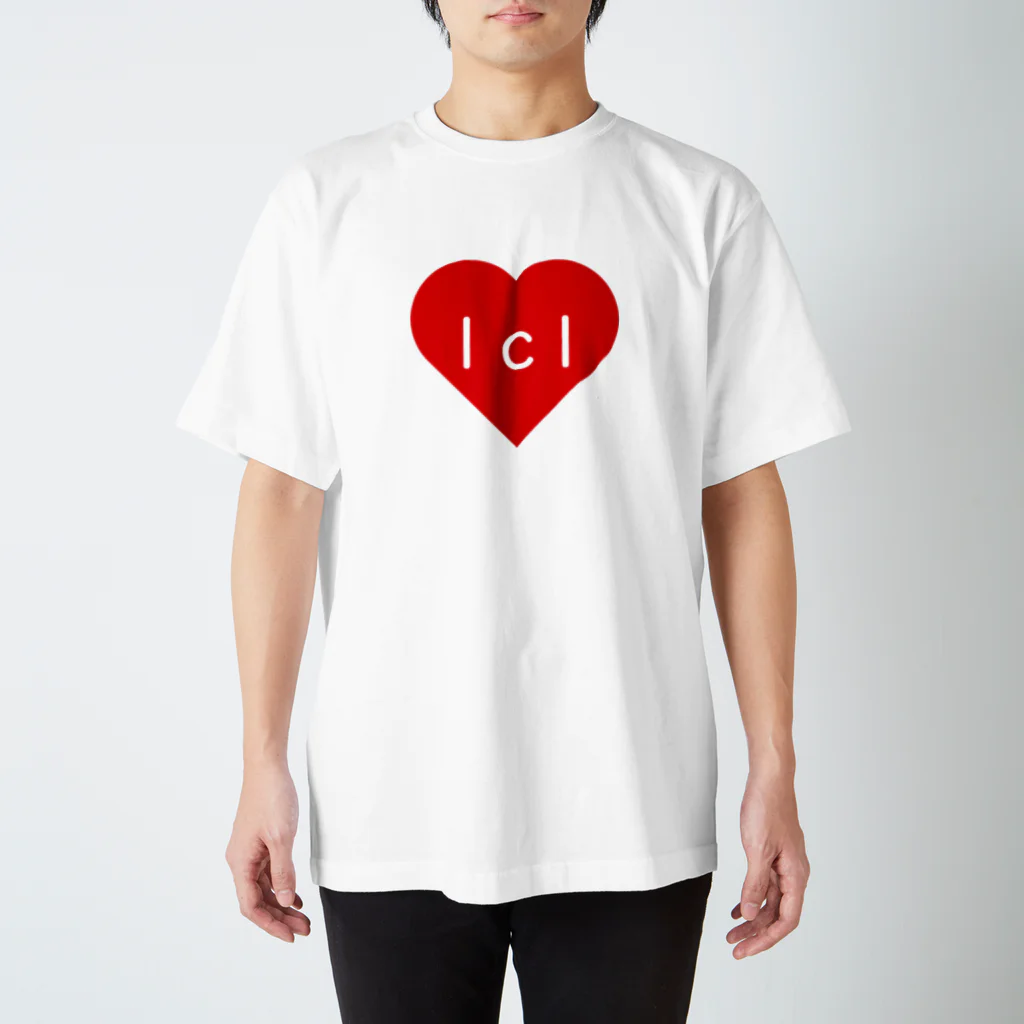 ハナピピのLOVE※COME　アイクル スタンダードTシャツ