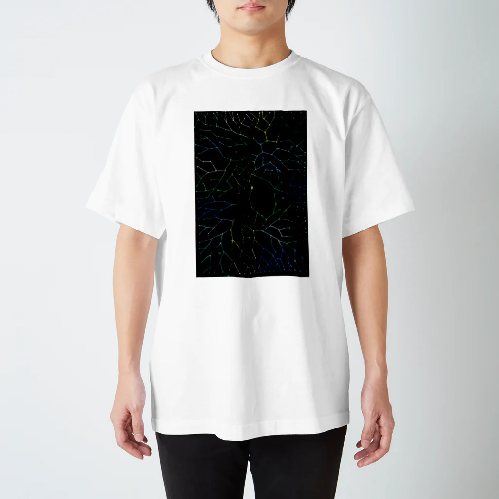 ＹＯＵ＿の絵はがきＢＯＸのニューロン０２ スタンダードTシャツ