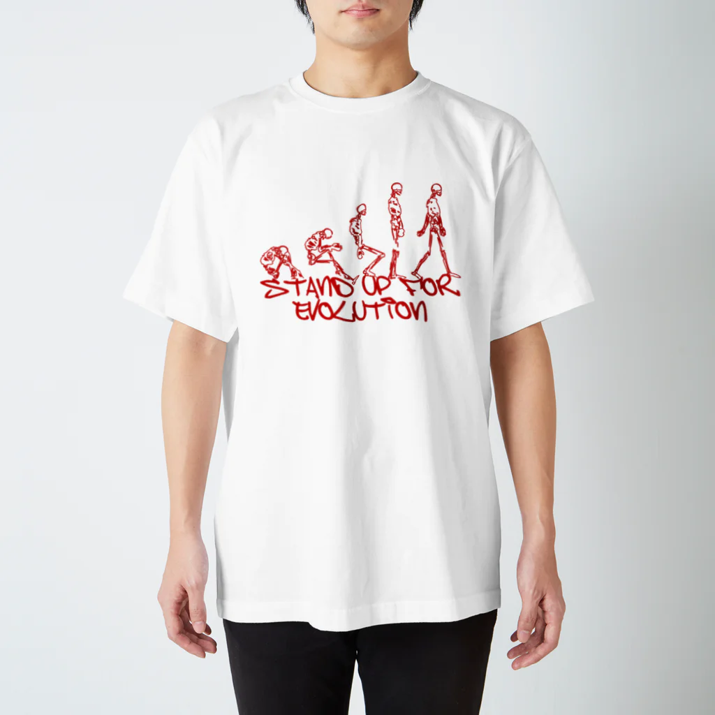 AURA_HYSTERICAのEVOLUTION スタンダードTシャツ