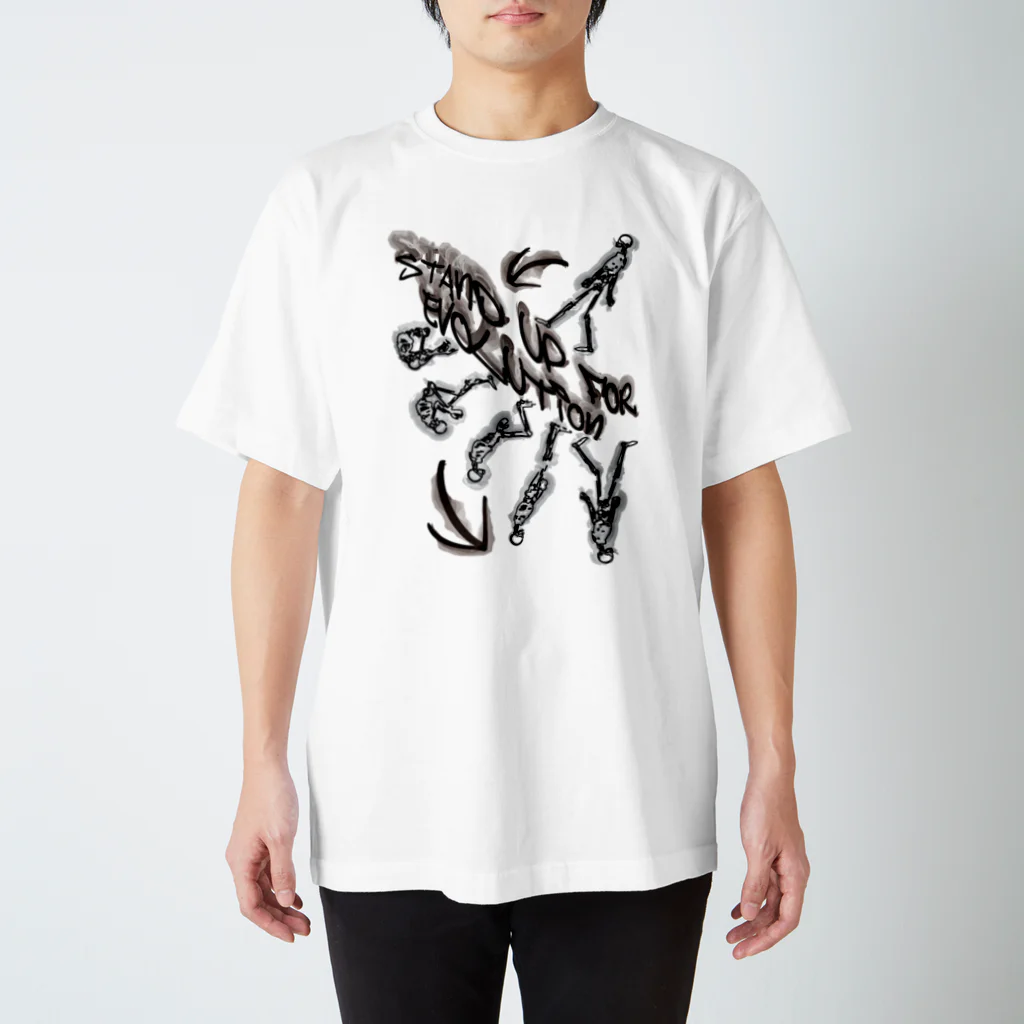 AURA_HYSTERICAのEVOLUTION スタンダードTシャツ