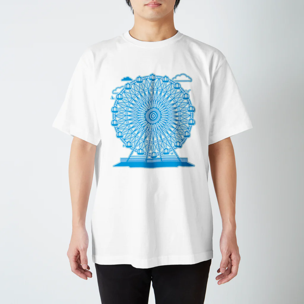 AURA_HYSTERICAのFerris_Wheel スタンダードTシャツ