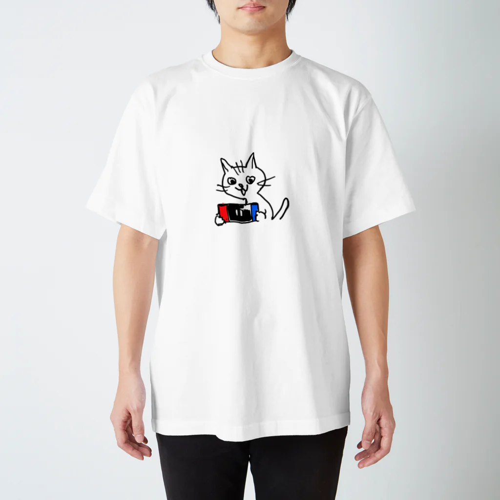 su⑤のねこゲー Regular Fit T-Shirt