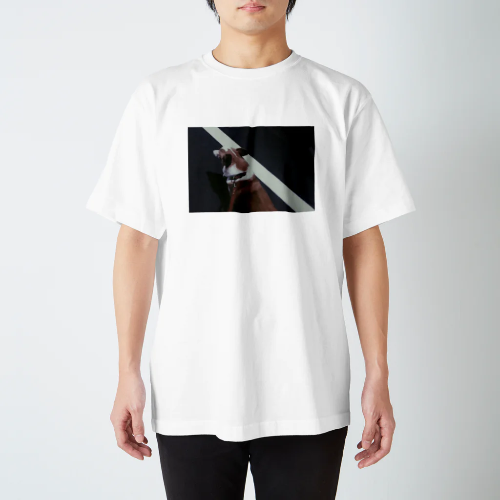 tokyo_corgiの白線コーギー Regular Fit T-Shirt