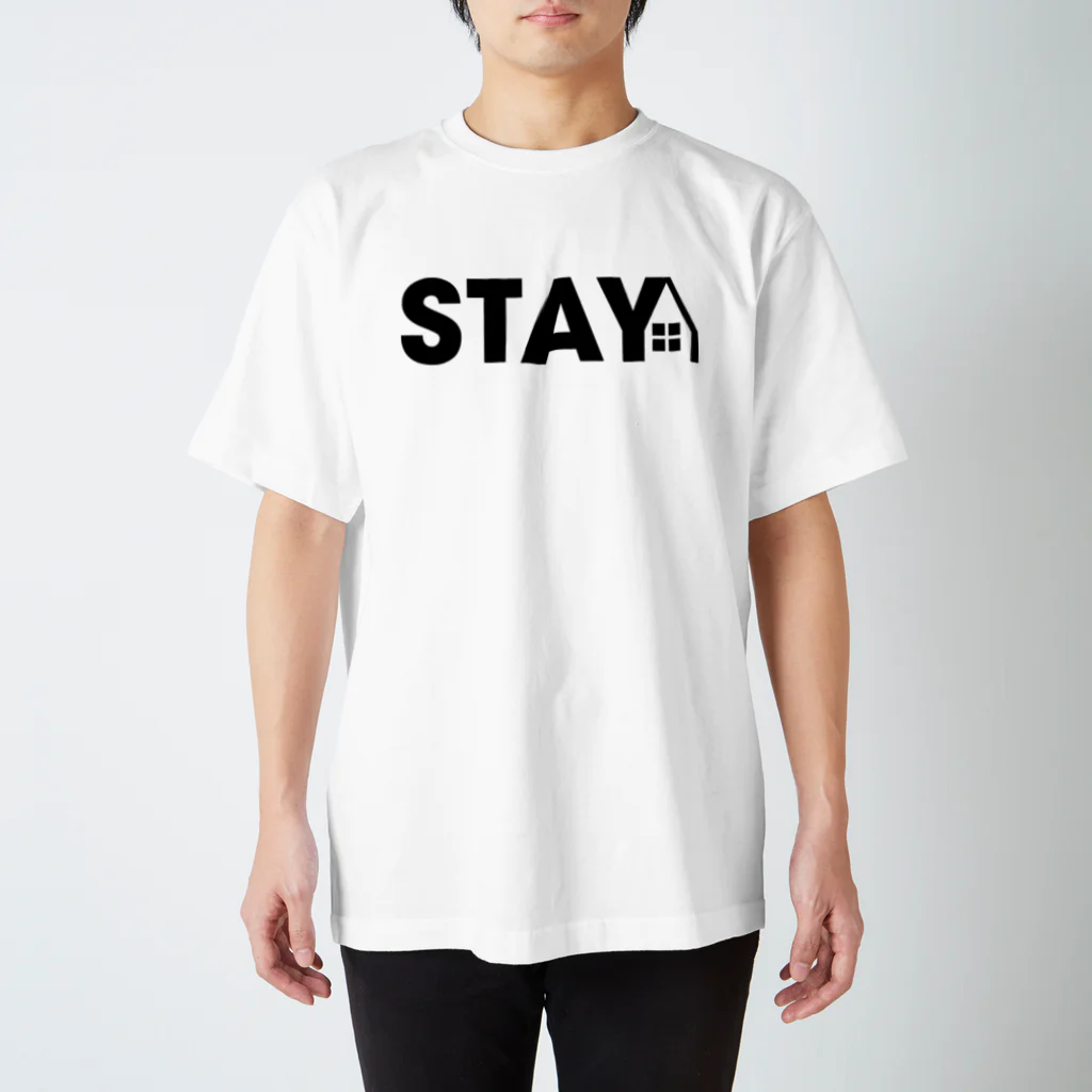 gift_labのSTAY HOME 01 Regular Fit T-Shirt