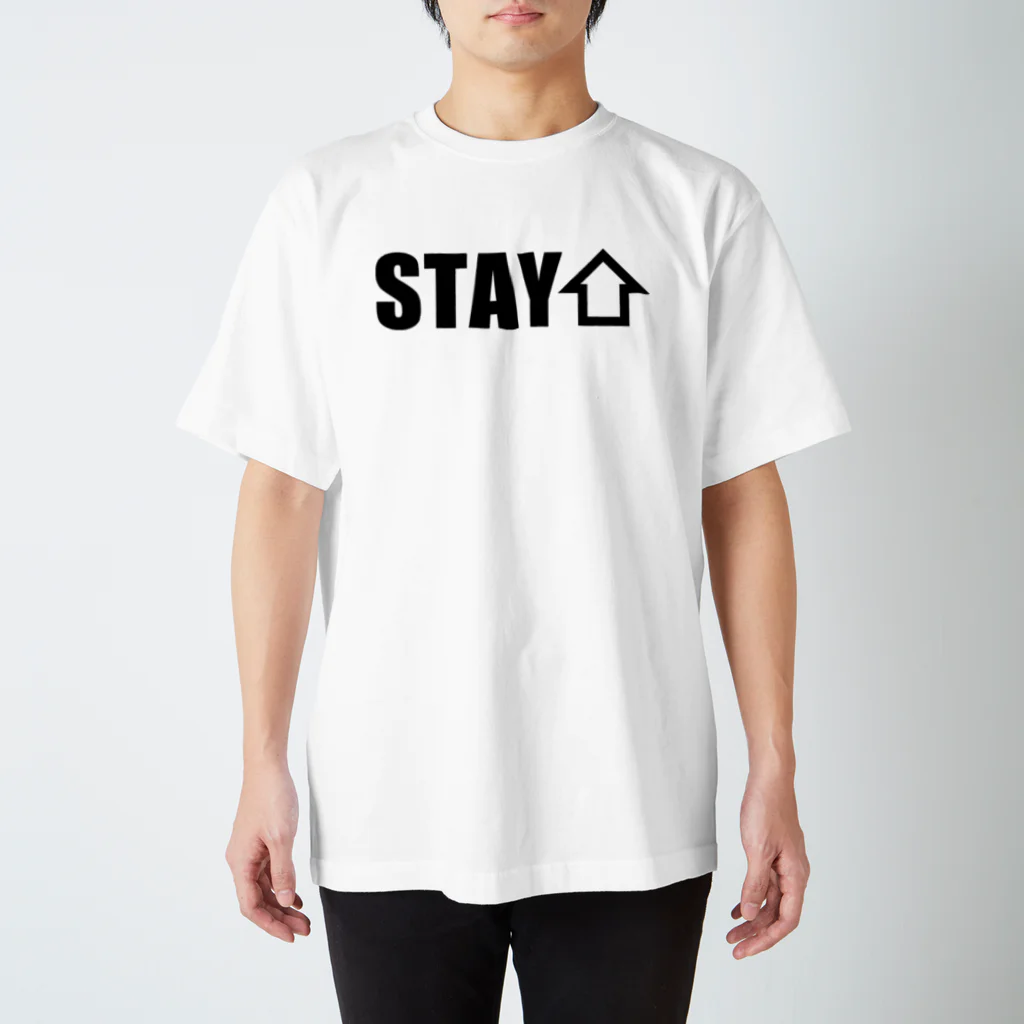 gift_labのSTAY HOME Tシャツ02 スタンダードTシャツ