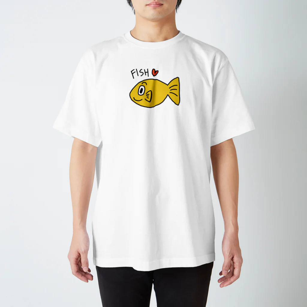 KAZUHIROSHOPのFISH スタンダードTシャツ