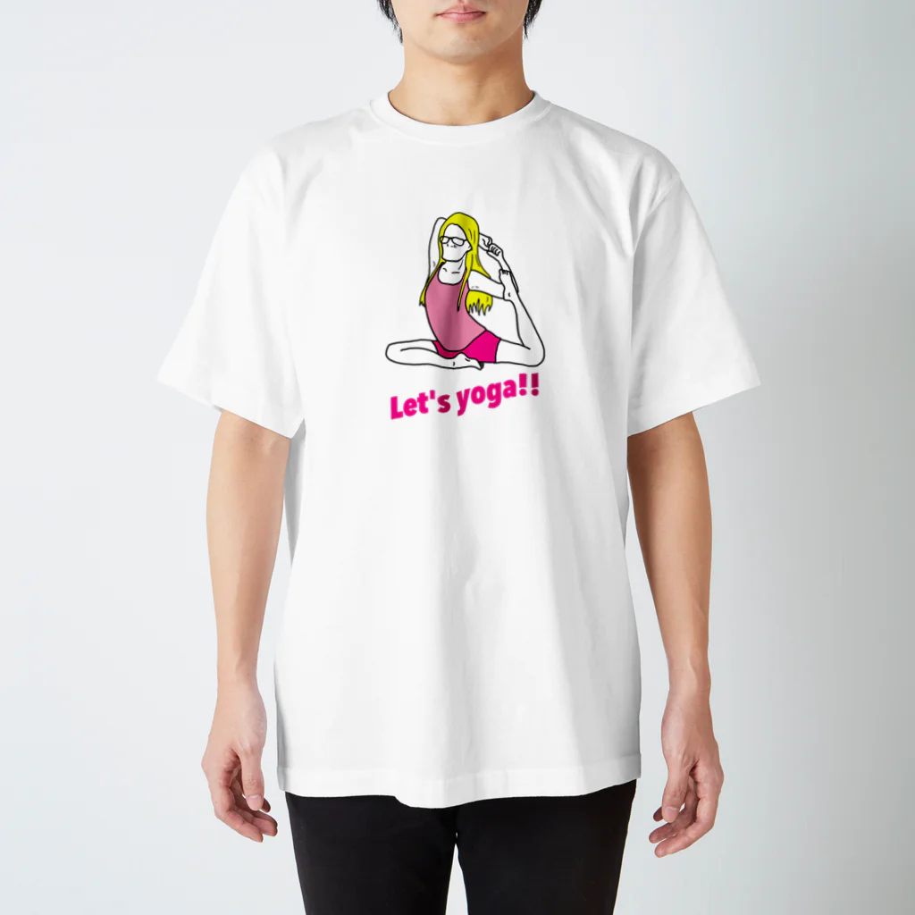 ZAZY official shopのYOGA ZAZY Regular Fit T-Shirt