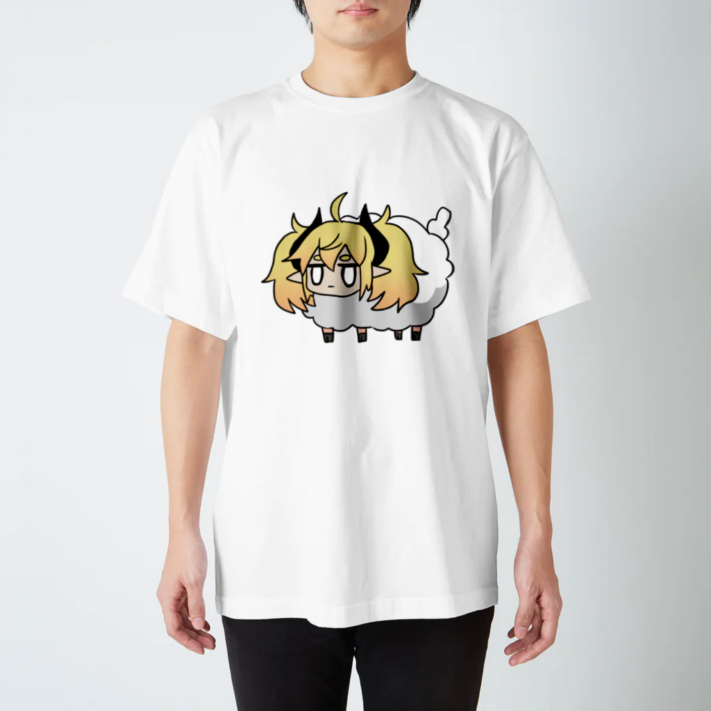 寝夢魅大明神のらむみちゃん Regular Fit T-Shirt