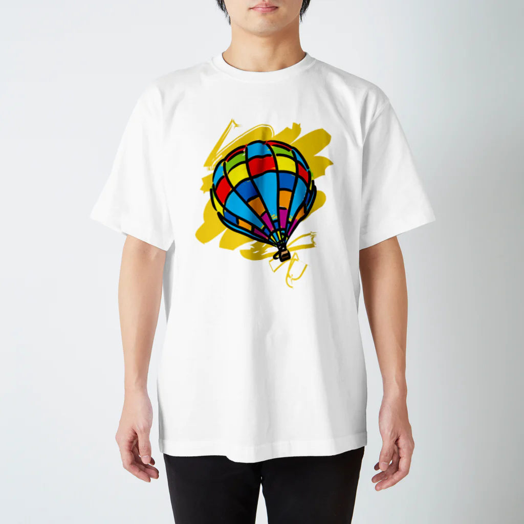 AURA_HYSTERICAのHot_Air_Balloon_Trip Regular Fit T-Shirt