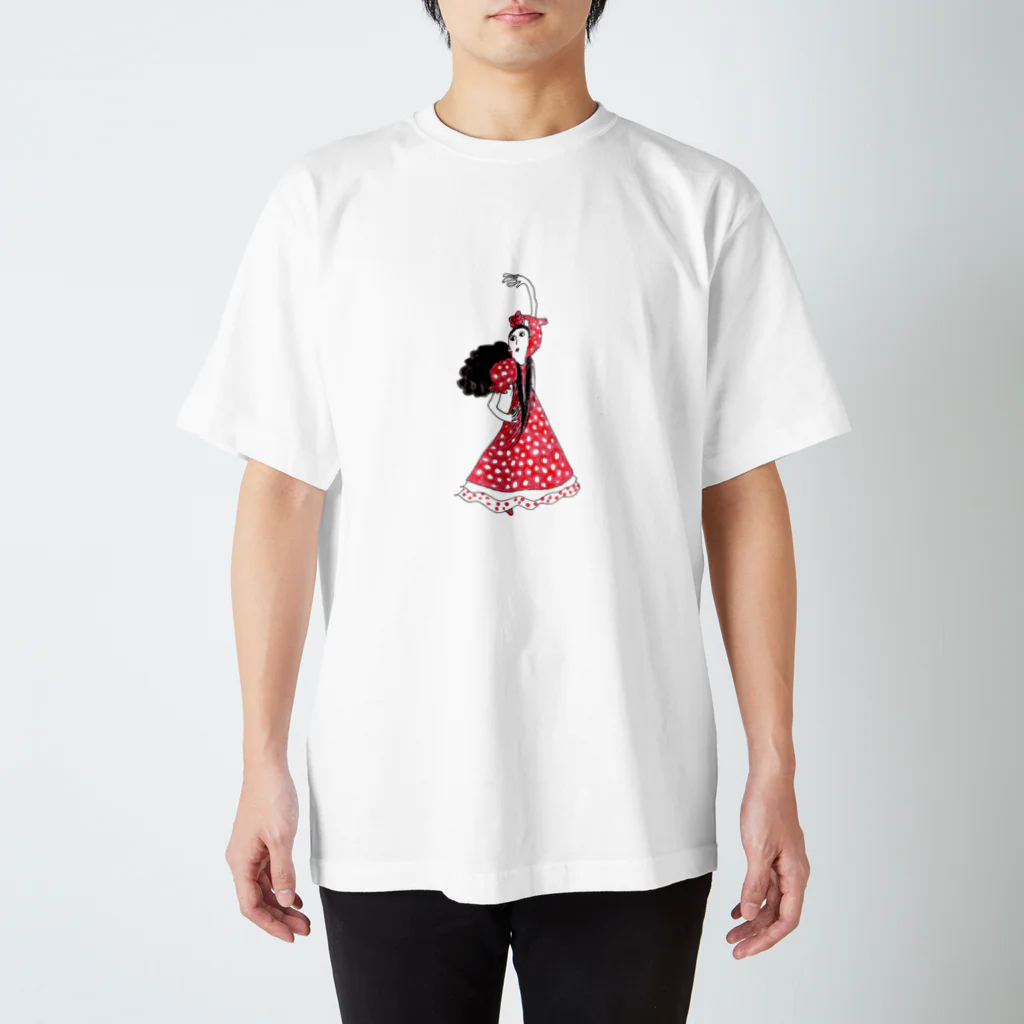 しろくまのフラメンコちゃん スタンダードTシャツ