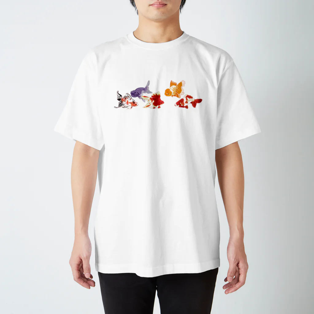 あやるの金魚たち/背景無し Regular Fit T-Shirt