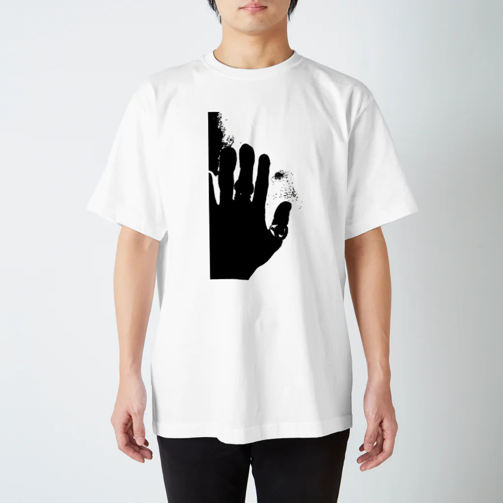 ＨｏｒｉｋｉｔｕｎｅのMy Hands B＆Ｗ Regular Fit T-Shirt