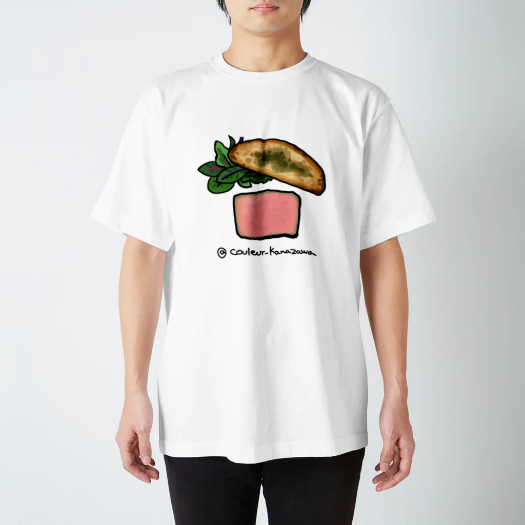 Couleur(クルール)の鶏の白レバーのパテ スタンダードTシャツ