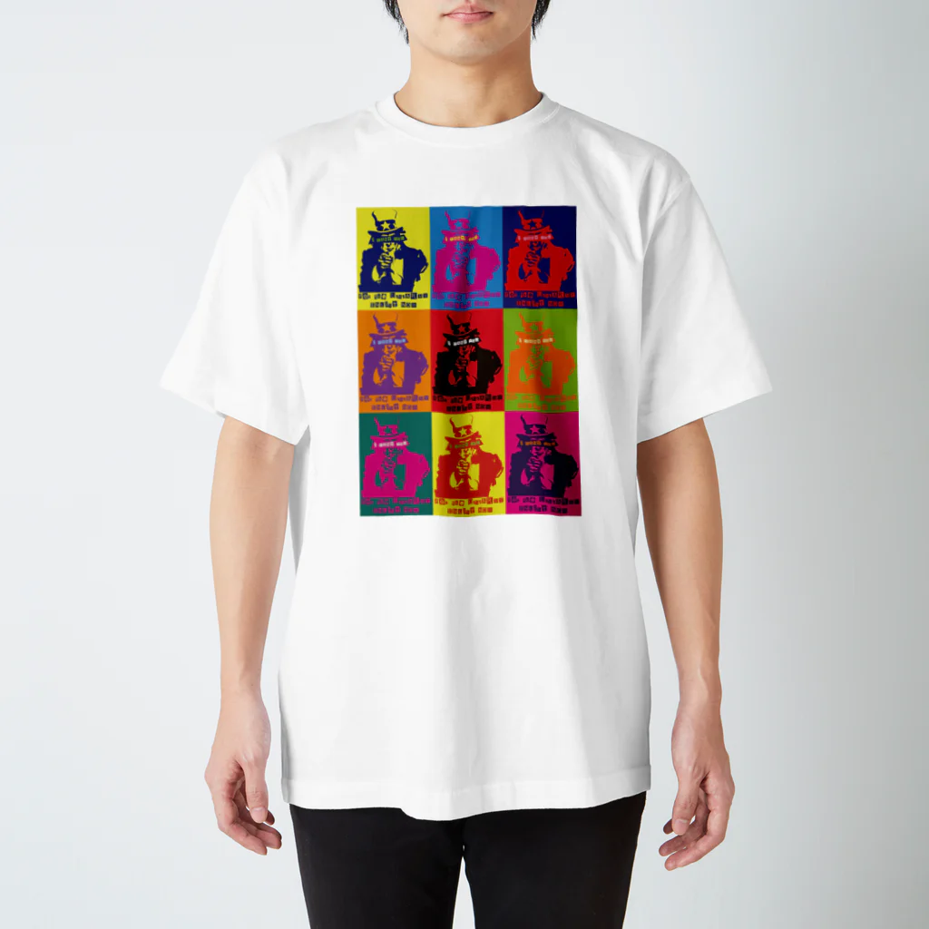 AURA_HYSTERICAのPropaganda スタンダードTシャツ