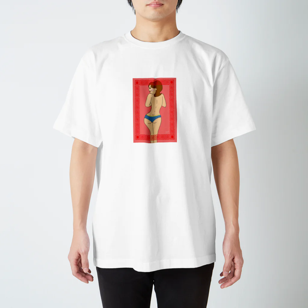 トオヤマ商店街の背中とおしり Regular Fit T-Shirt