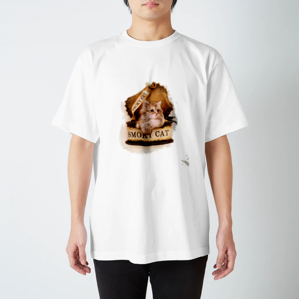 SMOKY CATのSMOKY CAT スタンダードTシャツ