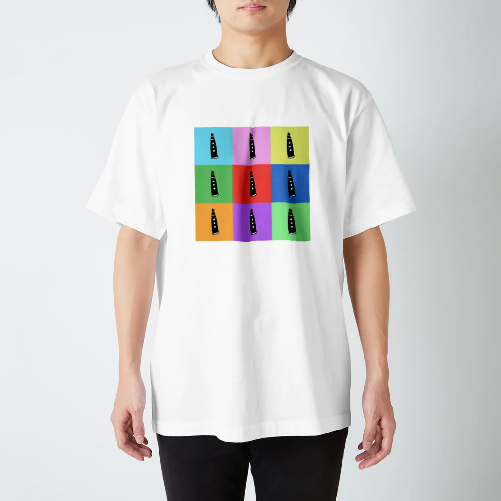 ゆうき_clarinetist Yuki Maedaのカラフルなくらりねっと Regular Fit T-Shirt