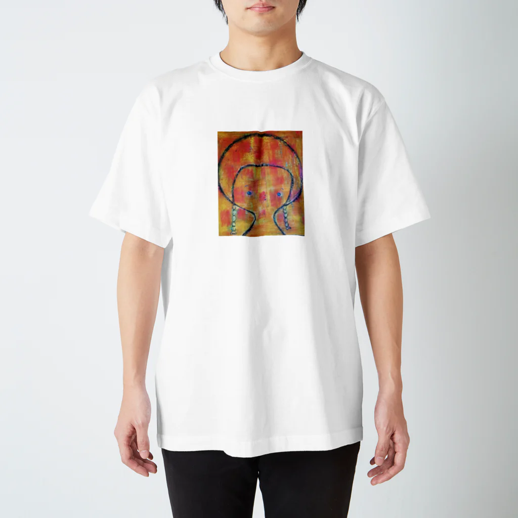 okaka-yamabokkoの虹色のワンピース Regular Fit T-Shirt