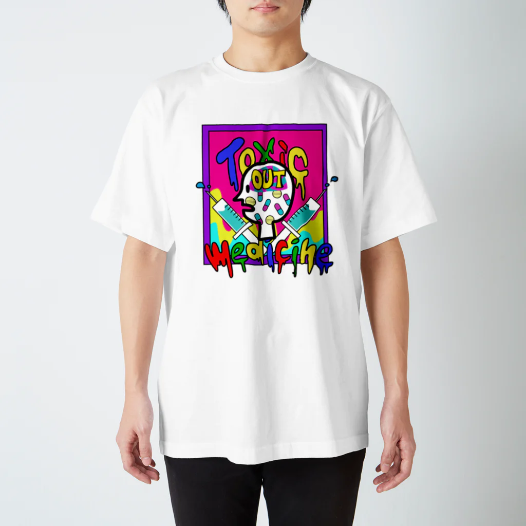 🤑NANAMI🤑の△Toxic medicine△ Regular Fit T-Shirt
