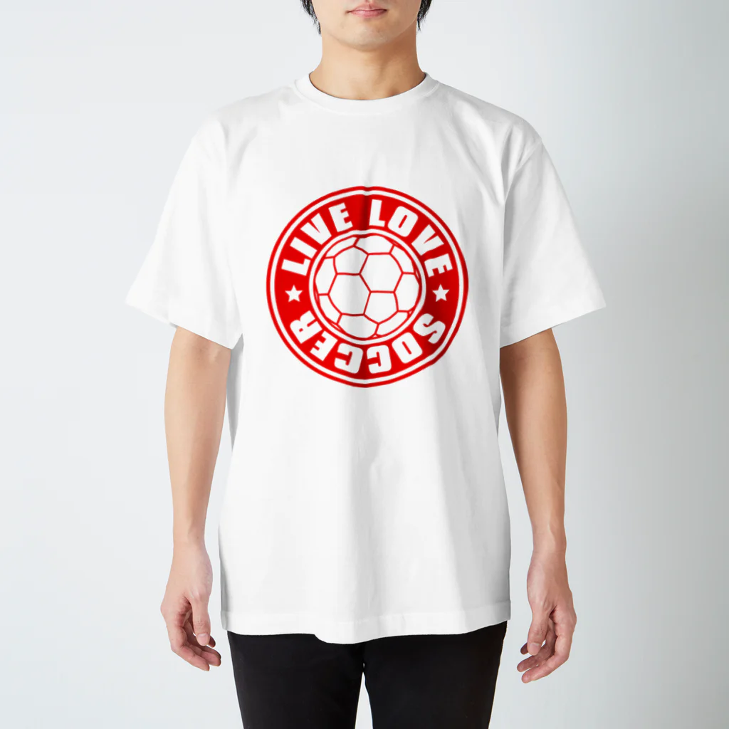 AURA_HYSTERICAのLL_SOCCER Regular Fit T-Shirt